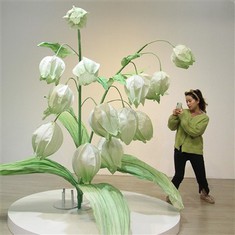 Lily z údolí papíru květiny